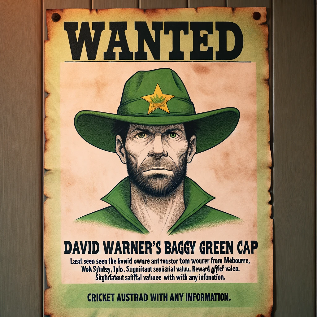 David Warner’s Plea: The Hunt for a Cherished Baggy Green
