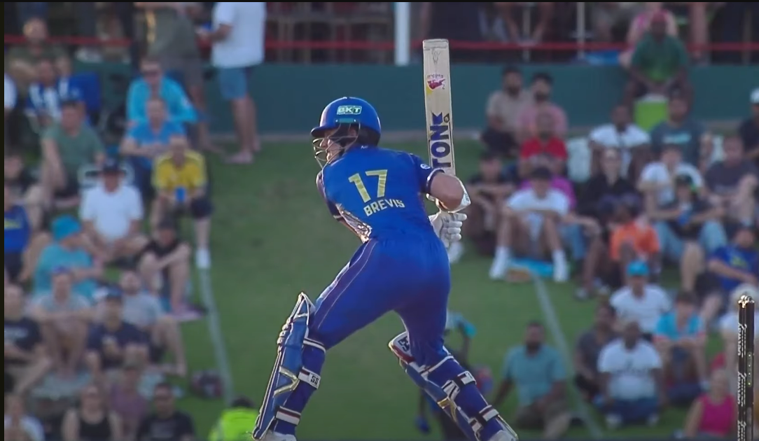 Watch: Dewald Brevis score 66 off 32 balls