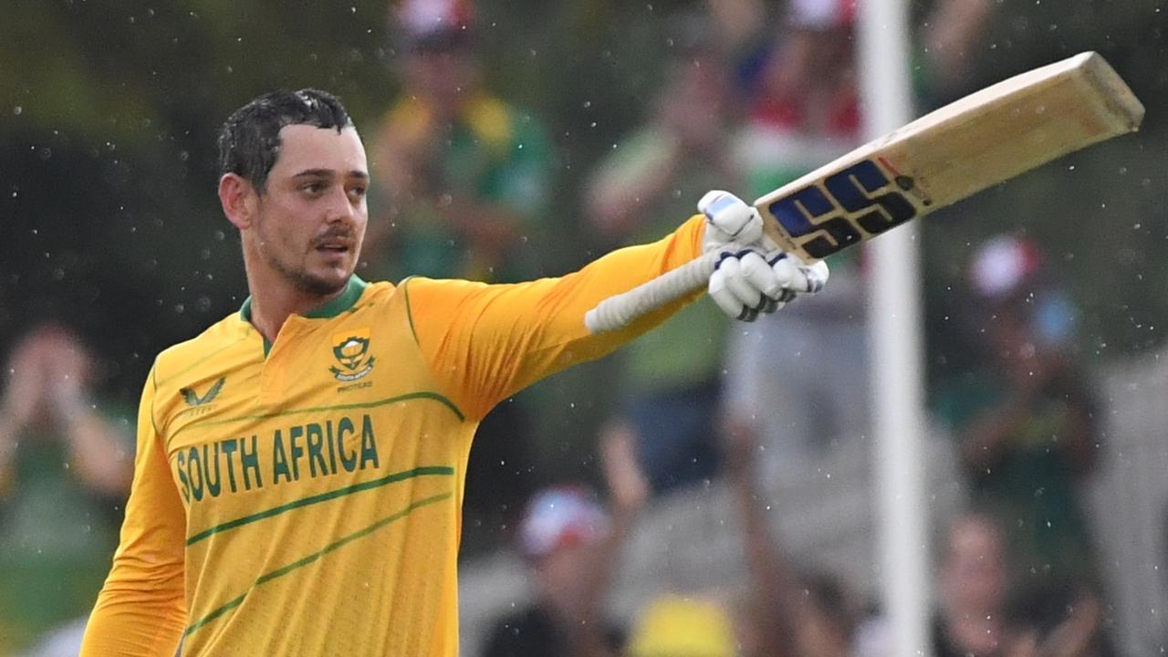 Watch: South Africa chase a world record target vs the West Indies