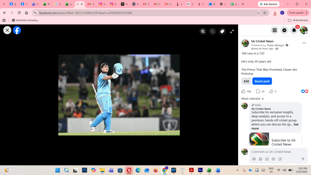 Watch: Lhuan-dre Pretorius’ record-breaking T20 innings
